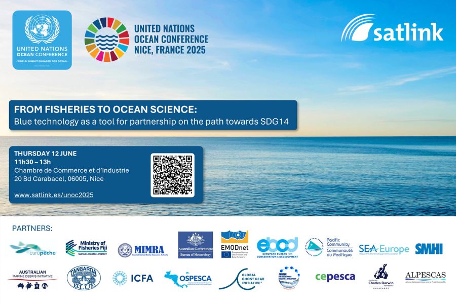 The United Nations selects tech company Satlink to host an official event at the un Ocean Conference 2025