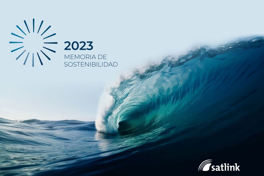 Satlink presenta la primera edición de su Memoria de Sosteniblidad:  compromiso con el conocimiento de los océanos para  una gestión más eficaz de sus recursos