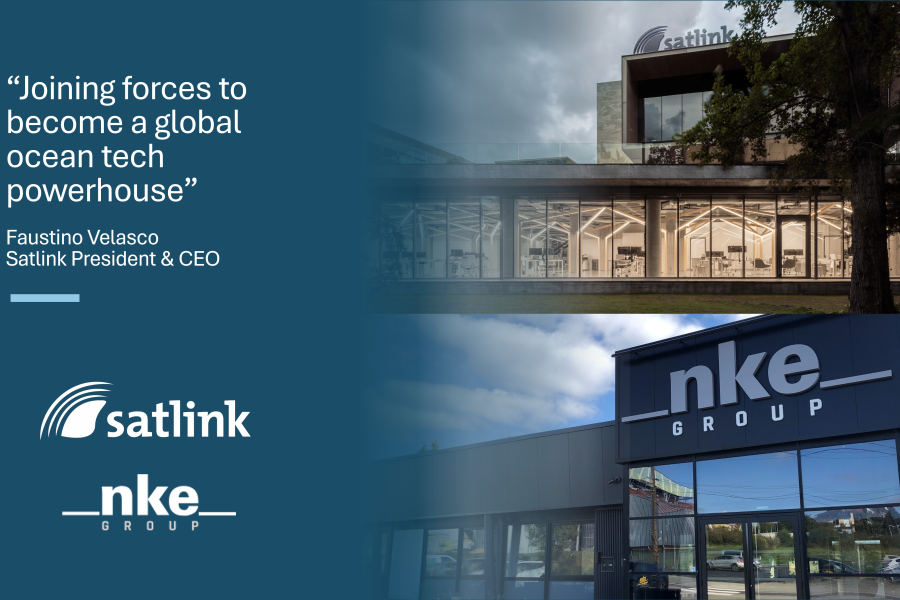 Satlink integrates nke Group and consolidates its position as a global leader in ocean technologies